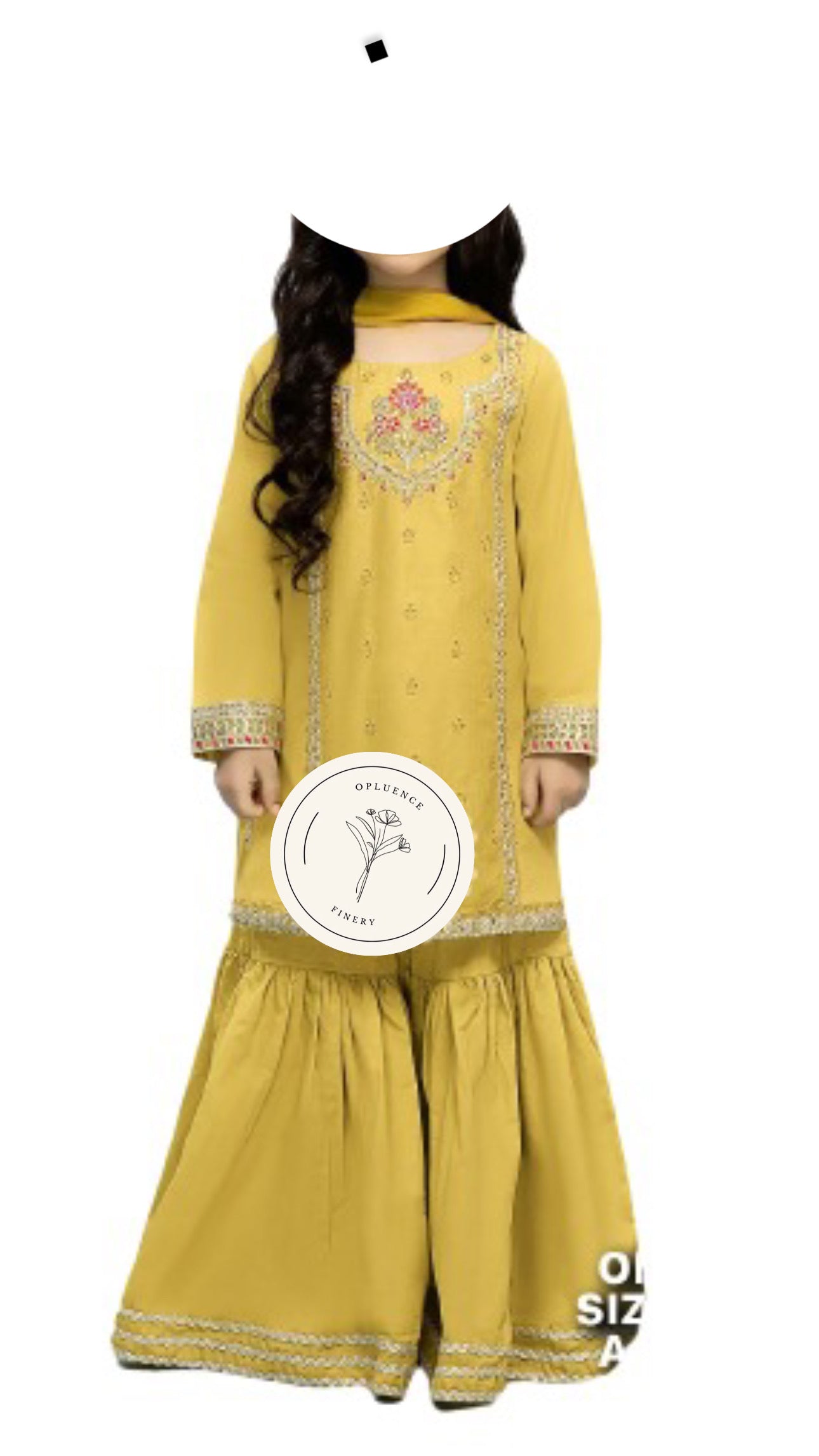 Attractive Princess Collection - Pakistani Kurta, Sharara and Dupatta